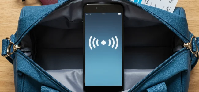 Light bag with essentials only